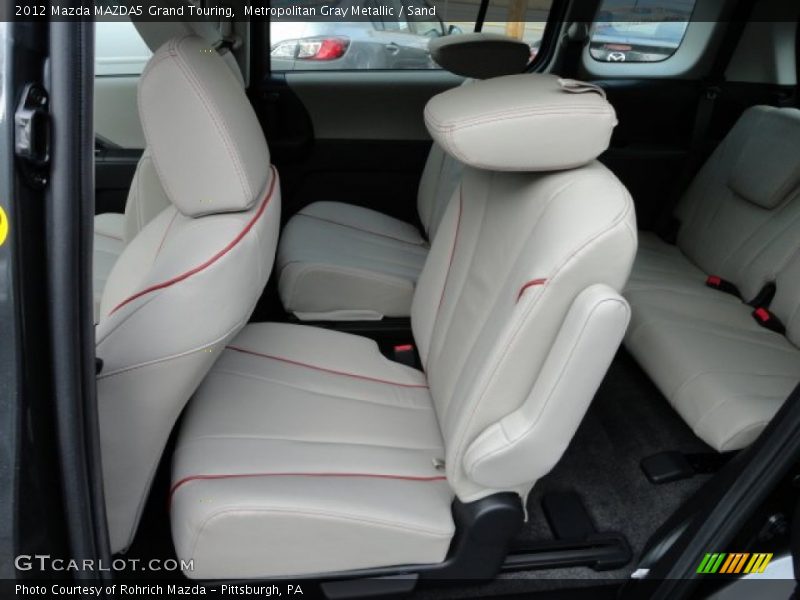 Metropolitan Gray Metallic / Sand 2012 Mazda MAZDA5 Grand Touring