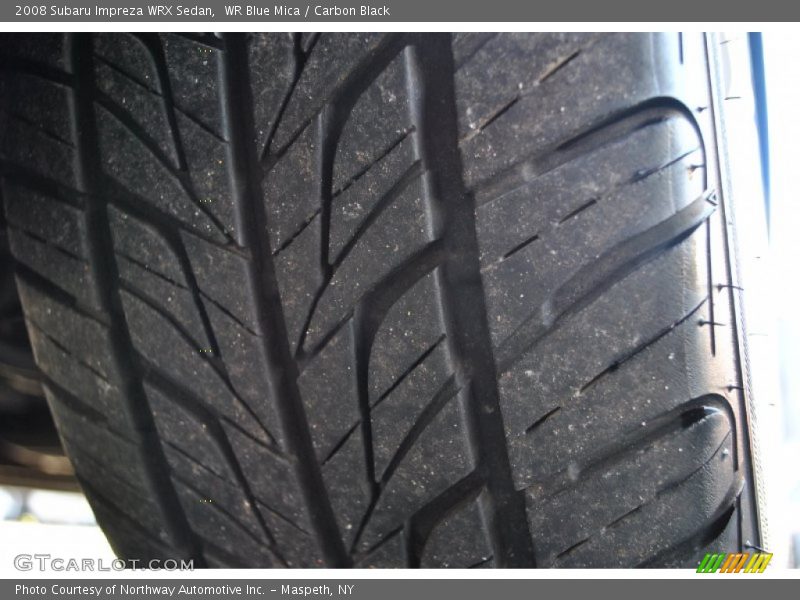 WR Blue Mica / Carbon Black 2008 Subaru Impreza WRX Sedan
