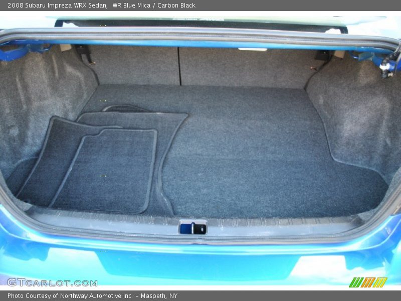 WR Blue Mica / Carbon Black 2008 Subaru Impreza WRX Sedan
