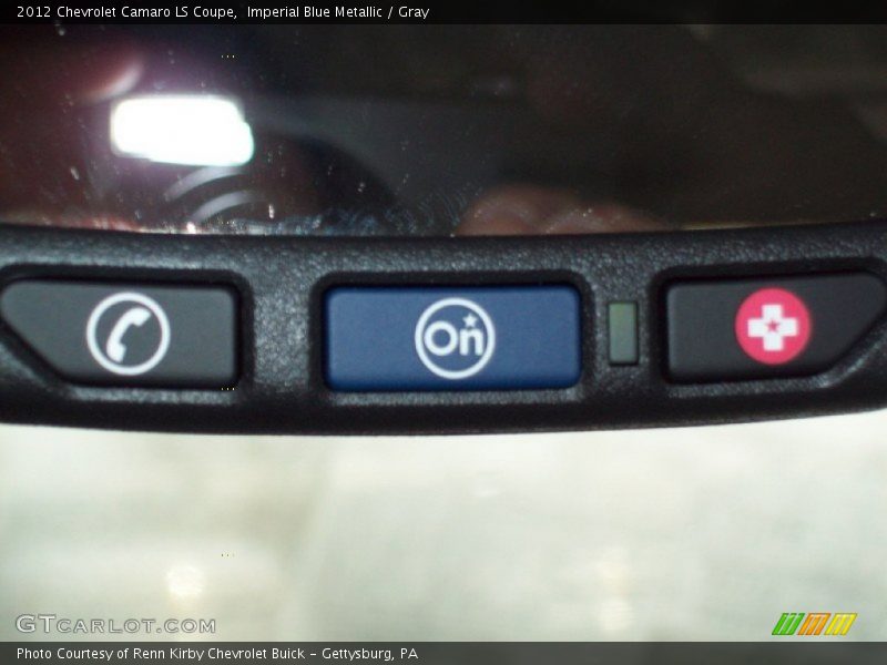 Imperial Blue Metallic / Gray 2012 Chevrolet Camaro LS Coupe