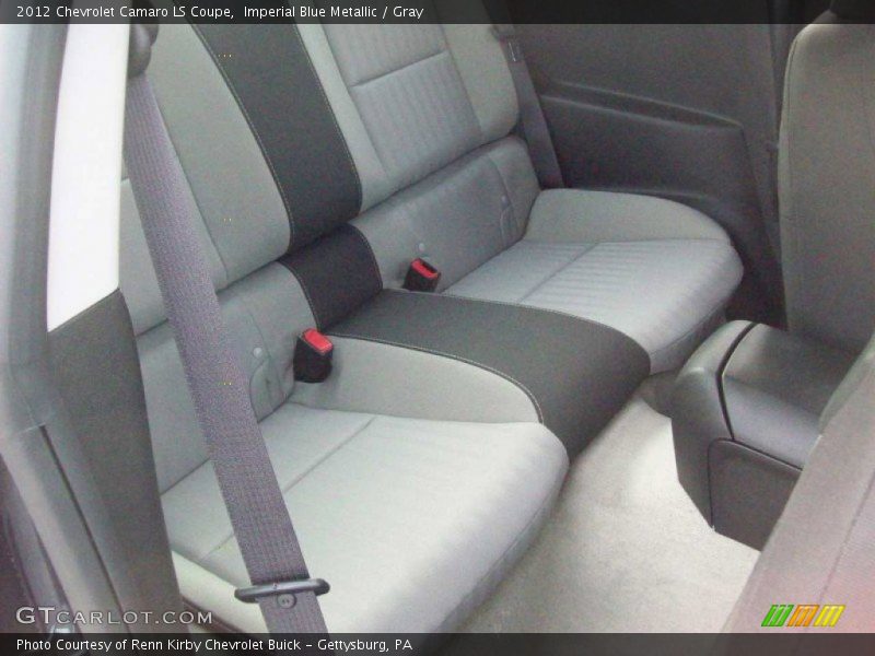 Imperial Blue Metallic / Gray 2012 Chevrolet Camaro LS Coupe