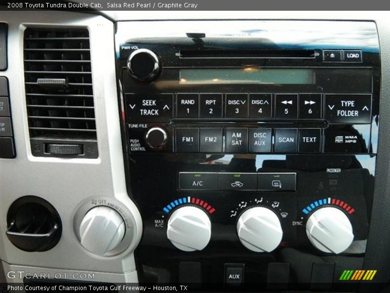 Salsa Red Pearl / Graphite Gray 2008 Toyota Tundra Double Cab