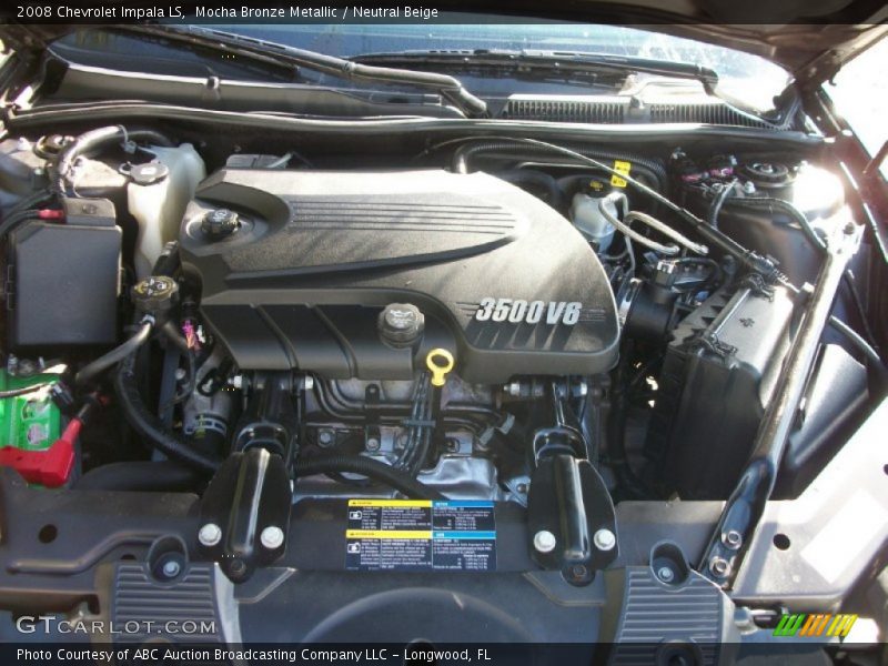 Mocha Bronze Metallic / Neutral Beige 2008 Chevrolet Impala LS