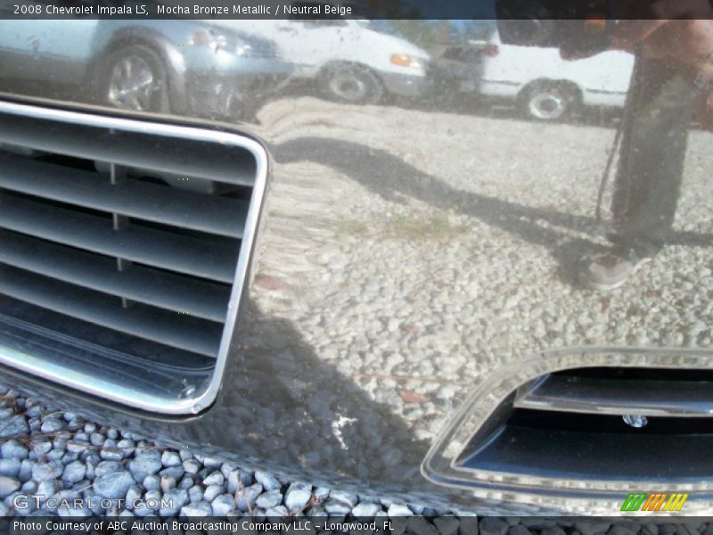 Mocha Bronze Metallic / Neutral Beige 2008 Chevrolet Impala LS