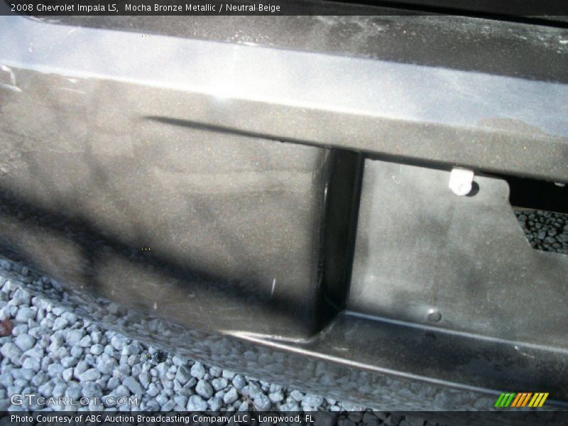 Mocha Bronze Metallic / Neutral Beige 2008 Chevrolet Impala LS