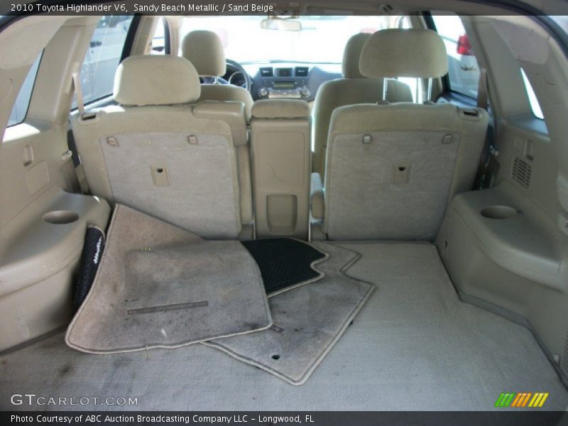 Sandy Beach Metallic / Sand Beige 2010 Toyota Highlander V6