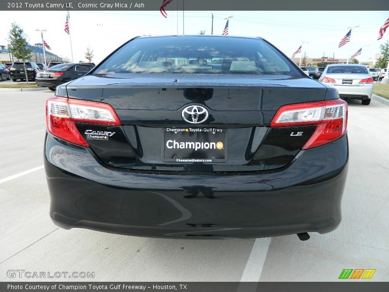 Cosmic Gray Mica / Ash 2012 Toyota Camry LE