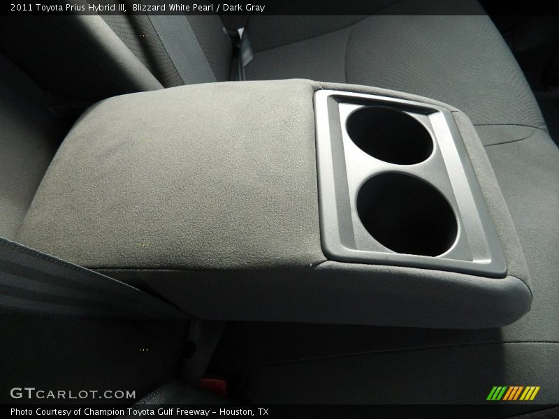 Blizzard White Pearl / Dark Gray 2011 Toyota Prius Hybrid III