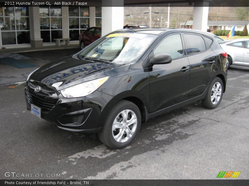 Ash Black / Taupe 2012 Hyundai Tucson GL