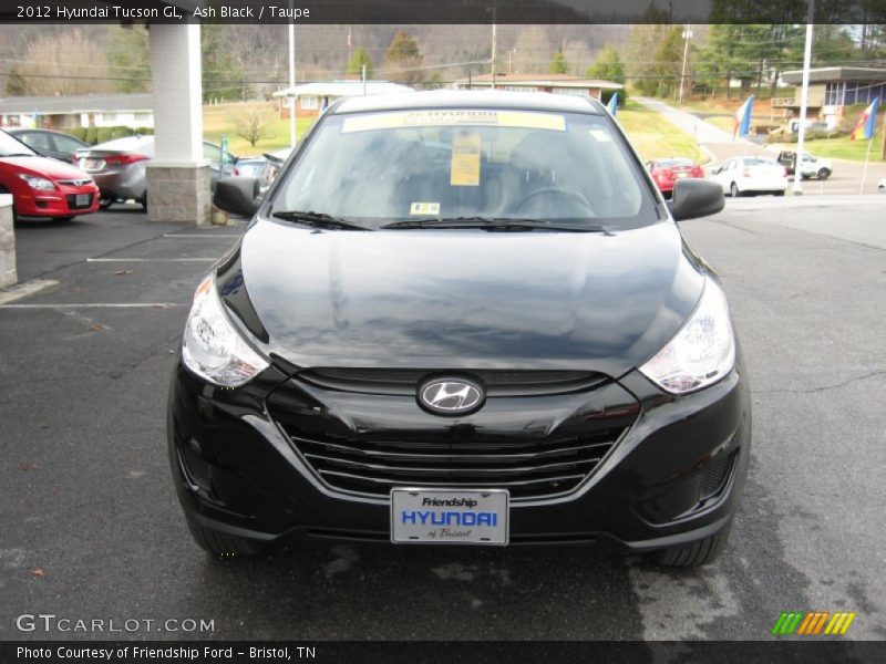 Ash Black / Taupe 2012 Hyundai Tucson GL