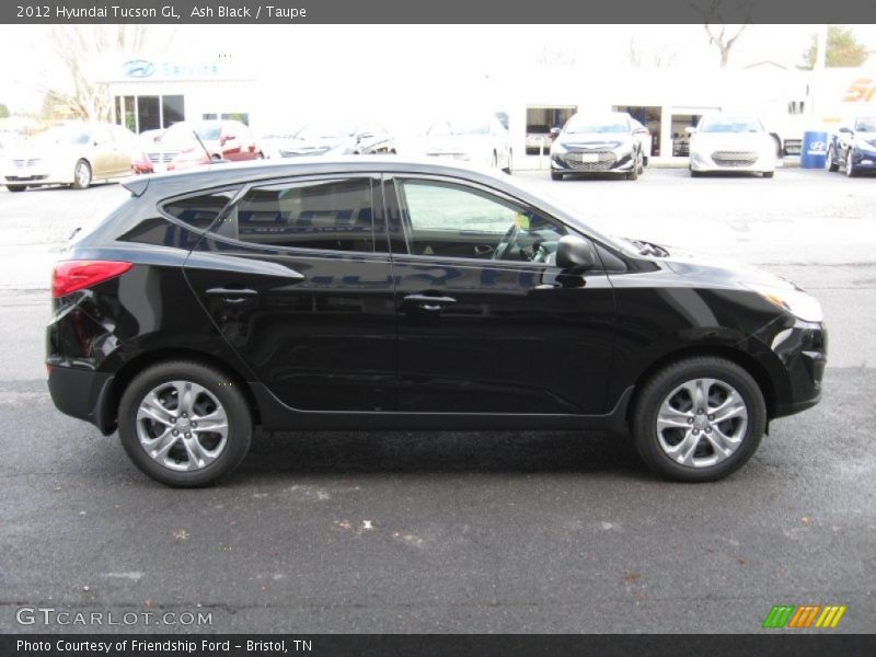 Ash Black / Taupe 2012 Hyundai Tucson GL