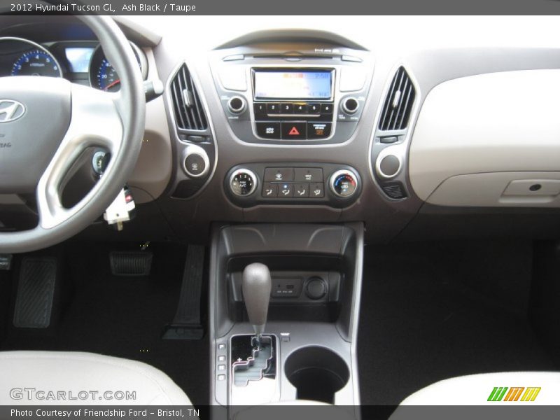 Ash Black / Taupe 2012 Hyundai Tucson GL