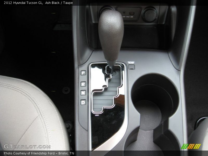 Ash Black / Taupe 2012 Hyundai Tucson GL