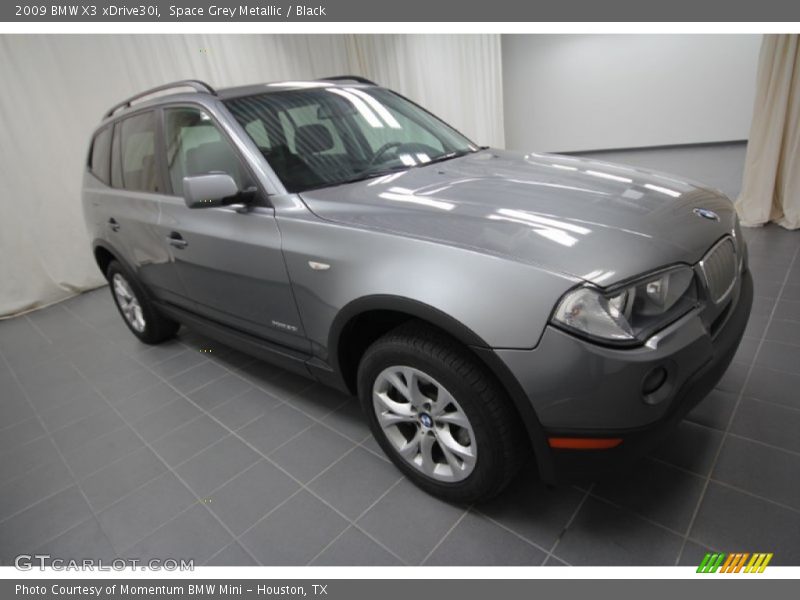 Space Grey Metallic / Black 2009 BMW X3 xDrive30i