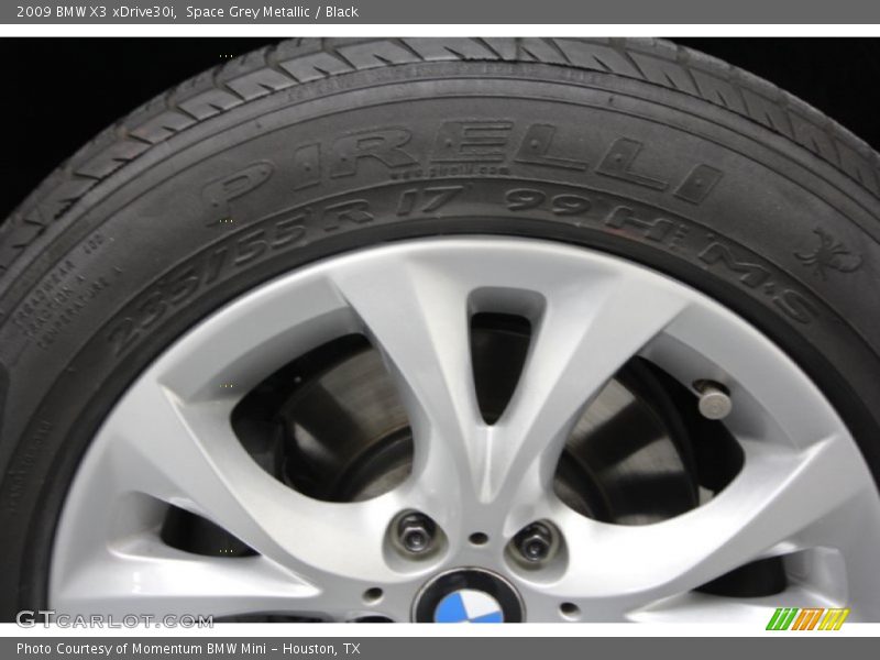 Space Grey Metallic / Black 2009 BMW X3 xDrive30i