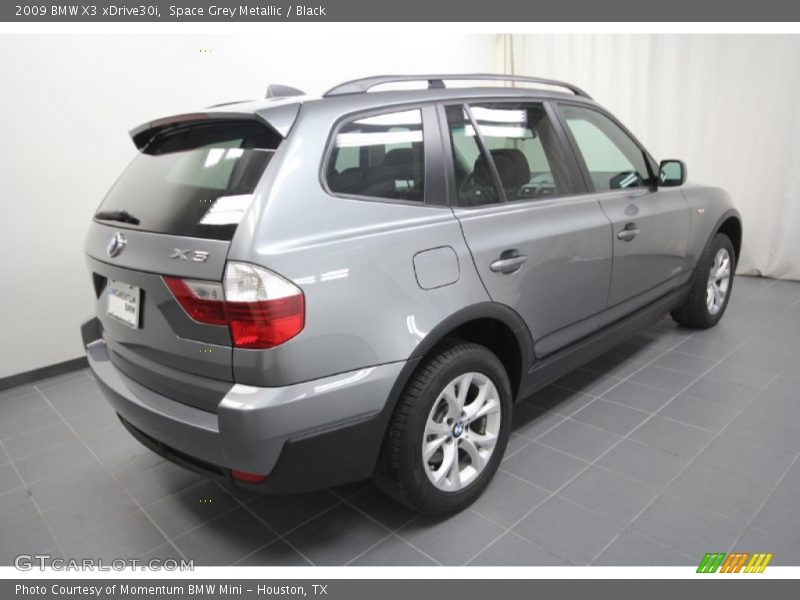 Space Grey Metallic / Black 2009 BMW X3 xDrive30i