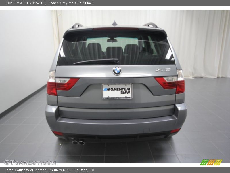Space Grey Metallic / Black 2009 BMW X3 xDrive30i