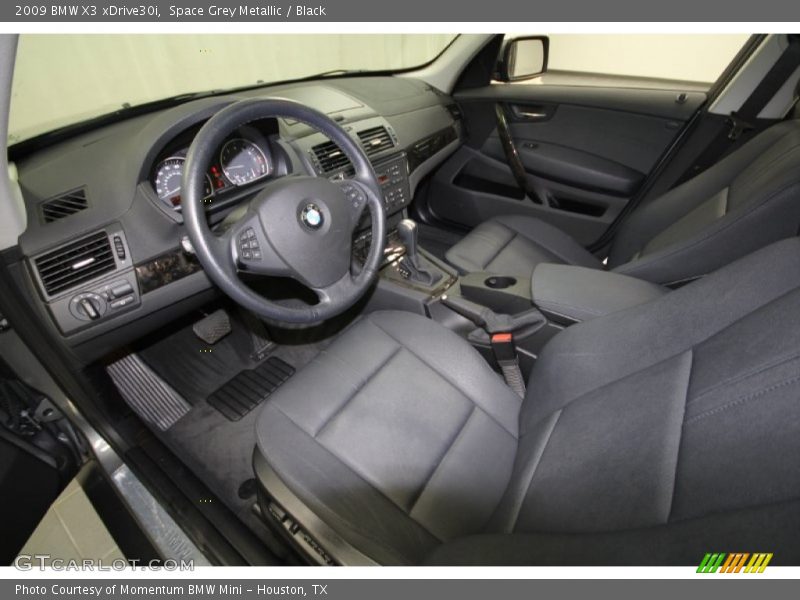 Space Grey Metallic / Black 2009 BMW X3 xDrive30i