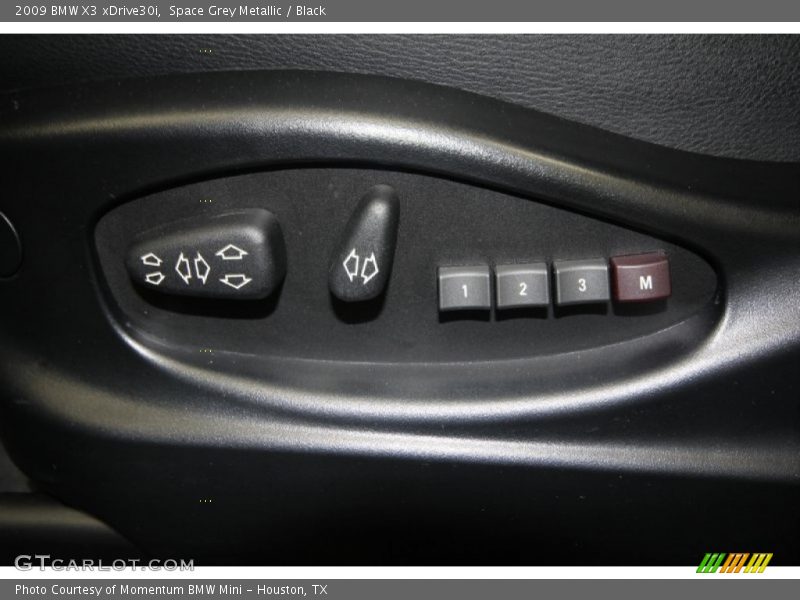 Space Grey Metallic / Black 2009 BMW X3 xDrive30i