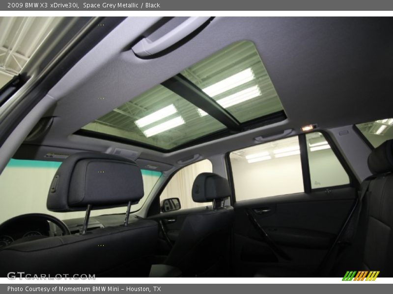 Space Grey Metallic / Black 2009 BMW X3 xDrive30i
