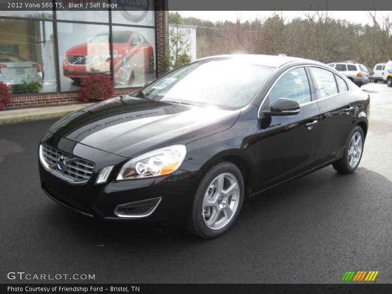 Black / Soft Beige 2012 Volvo S60 T5