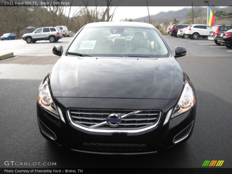 Black / Soft Beige 2012 Volvo S60 T5