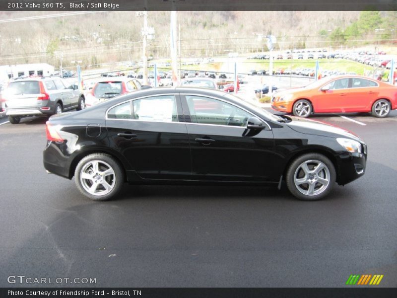 Black / Soft Beige 2012 Volvo S60 T5