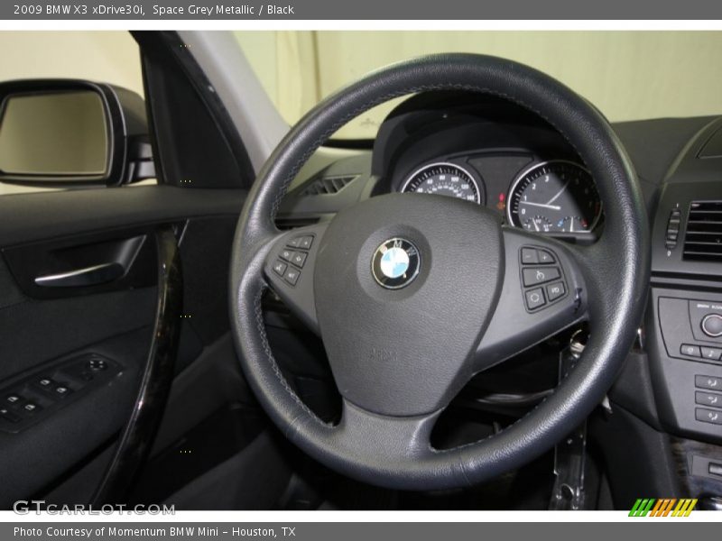 Space Grey Metallic / Black 2009 BMW X3 xDrive30i