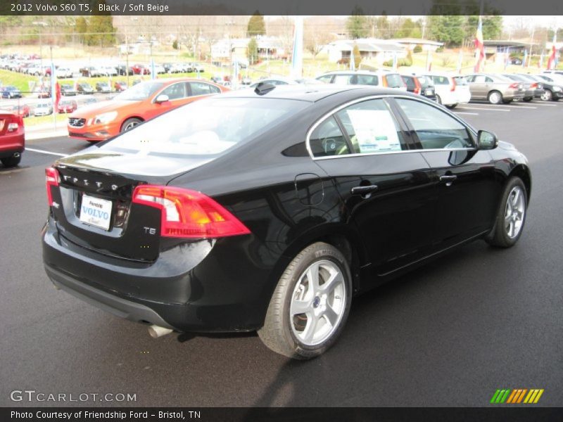 Black / Soft Beige 2012 Volvo S60 T5