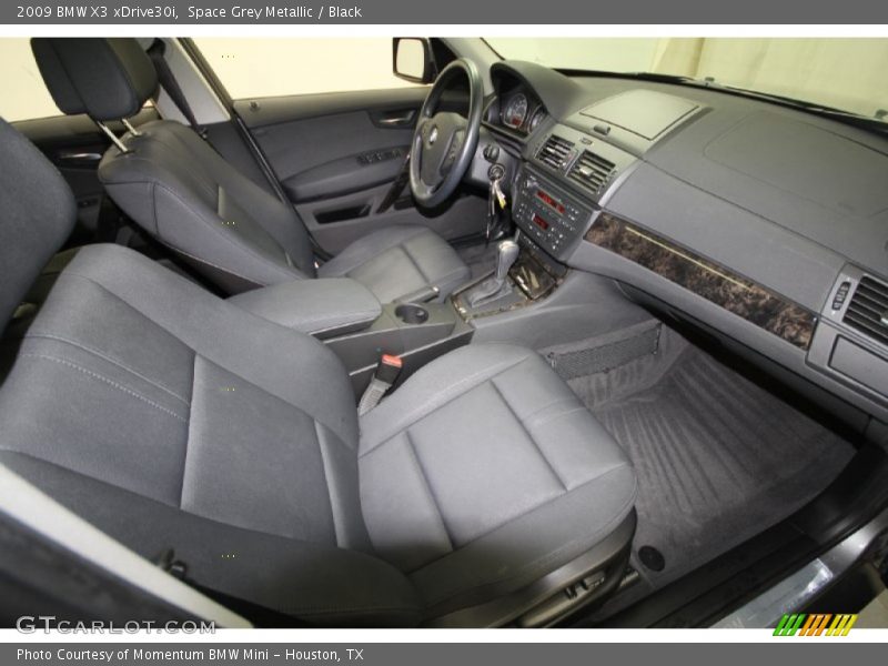 Space Grey Metallic / Black 2009 BMW X3 xDrive30i
