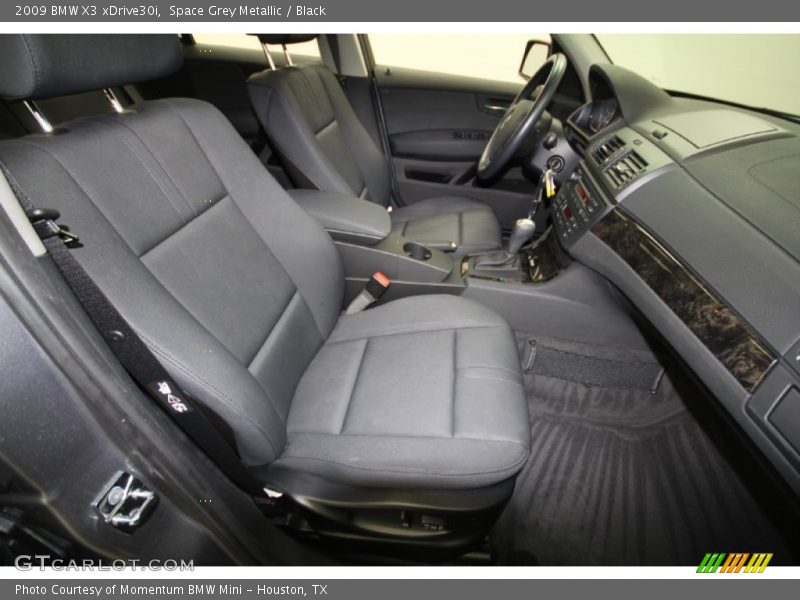 Space Grey Metallic / Black 2009 BMW X3 xDrive30i