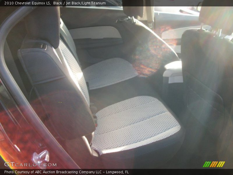 Black / Jet Black/Light Titanium 2010 Chevrolet Equinox LS