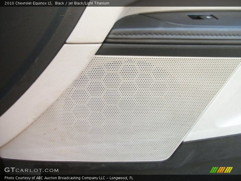 Black / Jet Black/Light Titanium 2010 Chevrolet Equinox LS