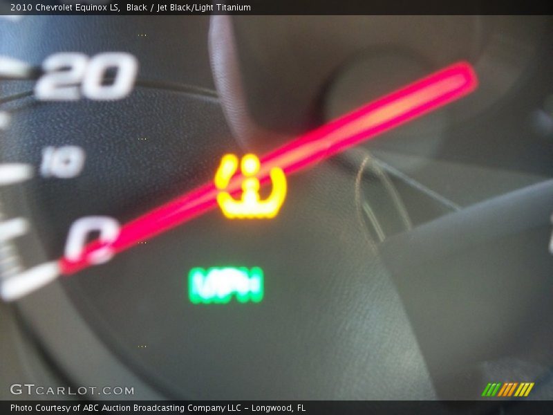 Black / Jet Black/Light Titanium 2010 Chevrolet Equinox LS