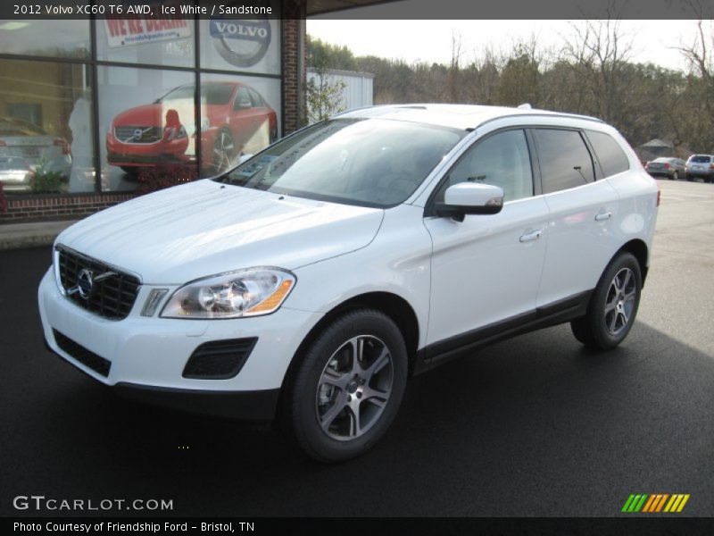 Ice White / Sandstone 2012 Volvo XC60 T6 AWD