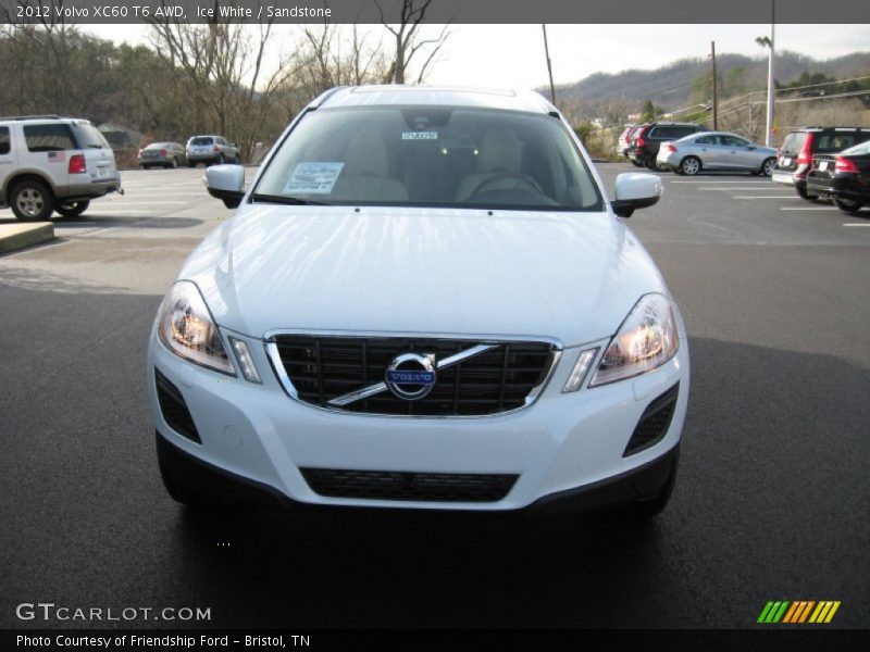 Ice White / Sandstone 2012 Volvo XC60 T6 AWD
