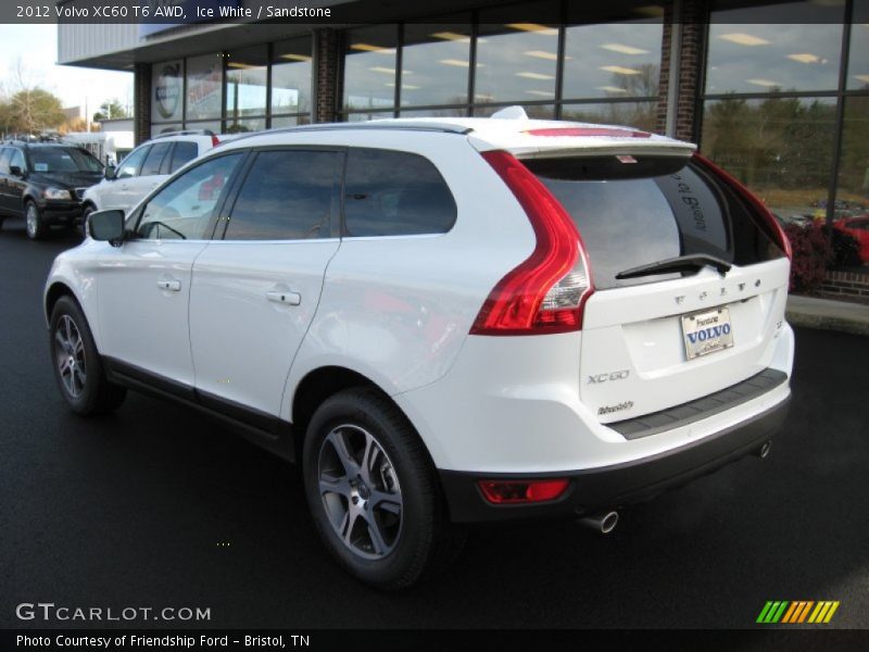 Ice White / Sandstone 2012 Volvo XC60 T6 AWD