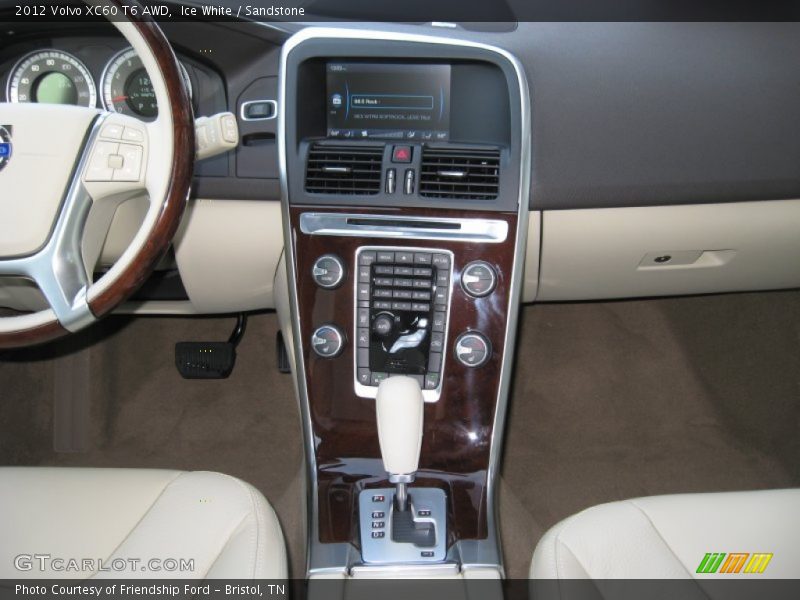 Ice White / Sandstone 2012 Volvo XC60 T6 AWD