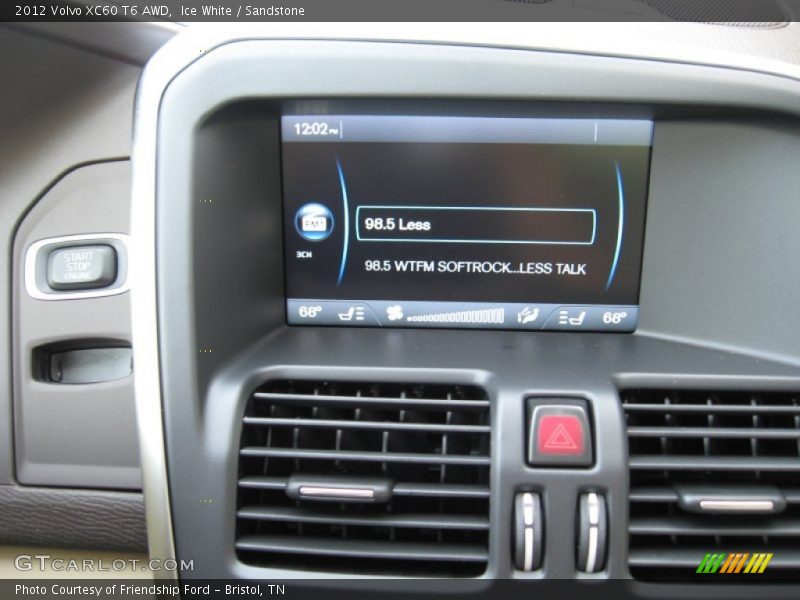 Ice White / Sandstone 2012 Volvo XC60 T6 AWD