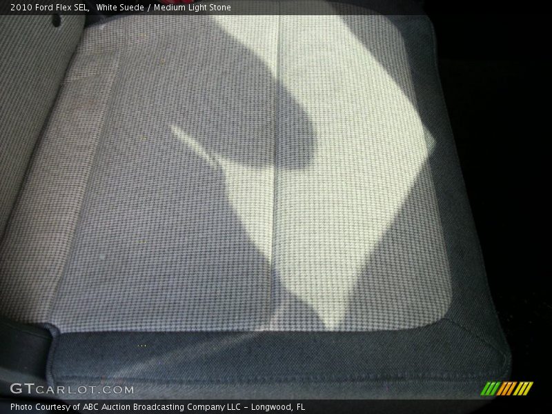 White Suede / Medium Light Stone 2010 Ford Flex SEL