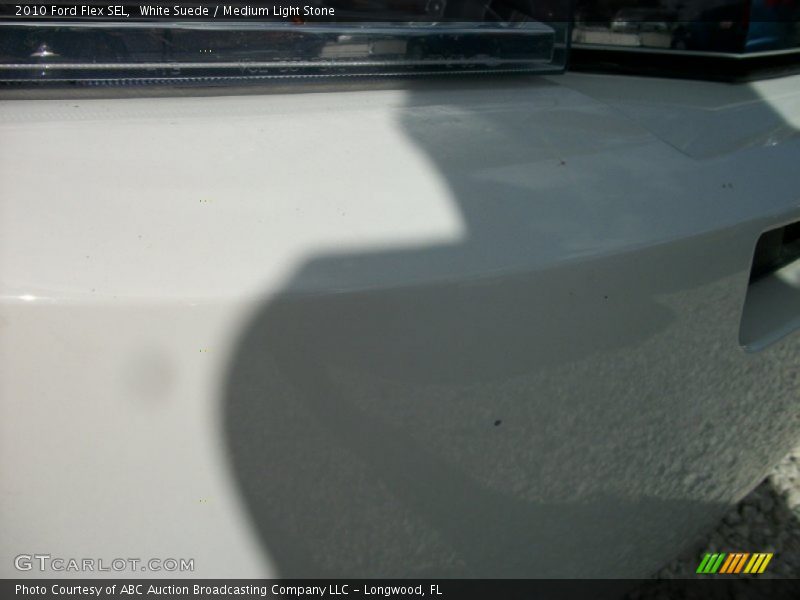 White Suede / Medium Light Stone 2010 Ford Flex SEL