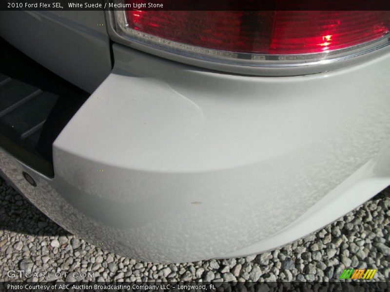 White Suede / Medium Light Stone 2010 Ford Flex SEL