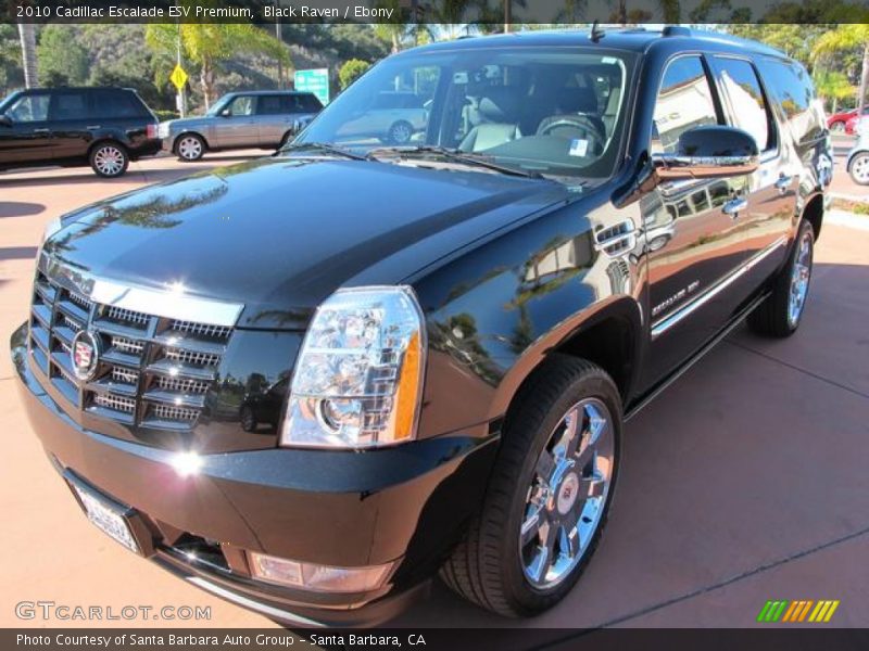 Black Raven / Ebony 2010 Cadillac Escalade ESV Premium