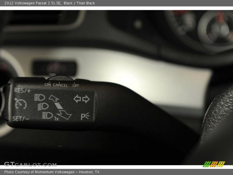 Black / Titan Black 2012 Volkswagen Passat 2.5L SE