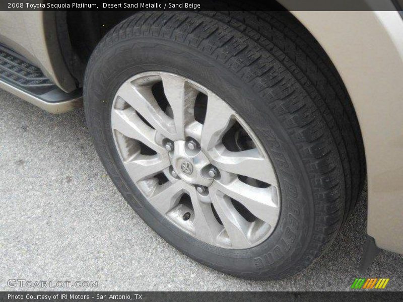 Desert Sand Metallic / Sand Beige 2008 Toyota Sequoia Platinum
