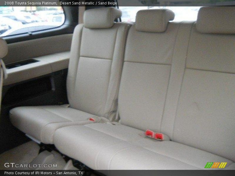 Desert Sand Metallic / Sand Beige 2008 Toyota Sequoia Platinum