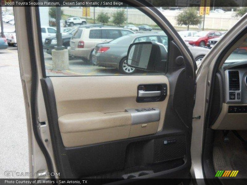 Desert Sand Metallic / Sand Beige 2008 Toyota Sequoia Platinum
