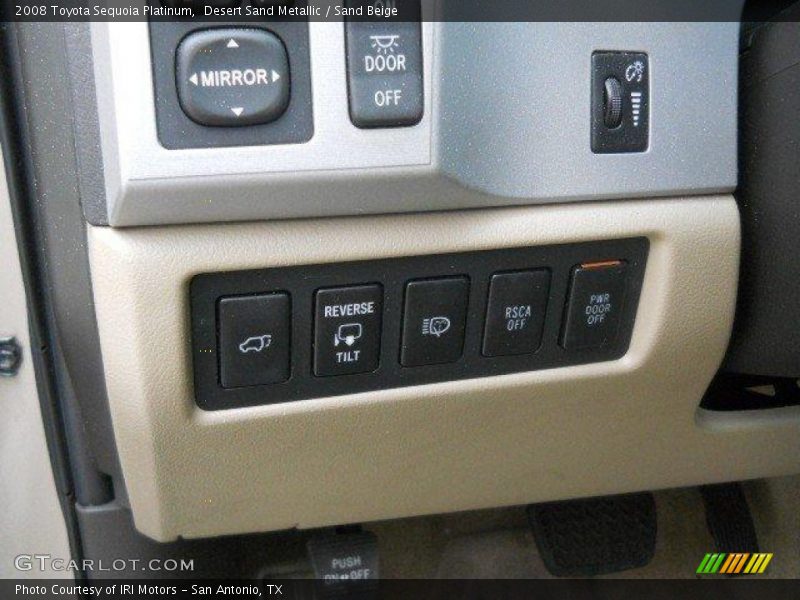 Desert Sand Metallic / Sand Beige 2008 Toyota Sequoia Platinum