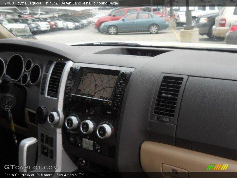 Desert Sand Metallic / Sand Beige 2008 Toyota Sequoia Platinum