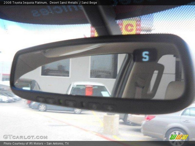 Desert Sand Metallic / Sand Beige 2008 Toyota Sequoia Platinum